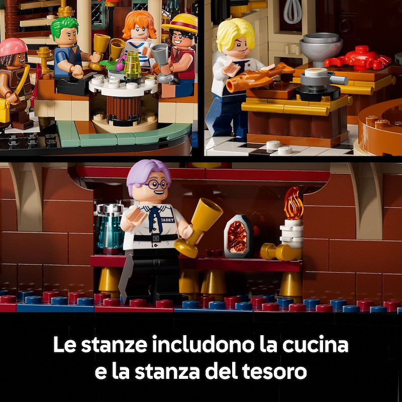 Lego ONE PIECE BARATIE IL RISTORANTE GALLEGGIANTE  75640