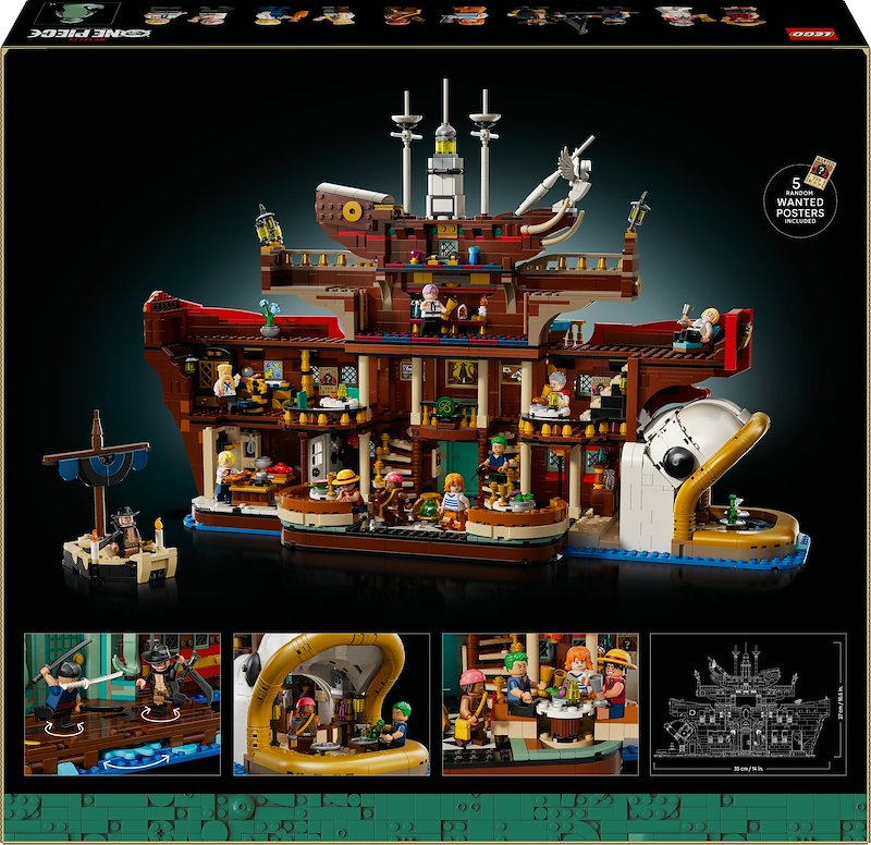 Lego ONE PIECE BARATIE IL RISTORANTE GALLEGGIANTE  75640