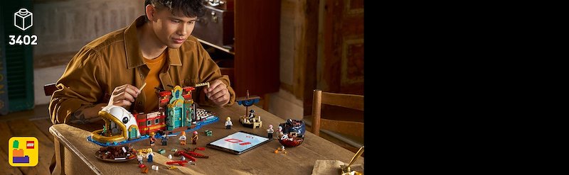 Lego ONE PIECE BARATIE IL RISTORANTE GALLEGGIANTE  75640