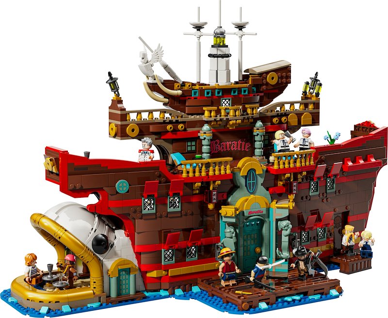 Lego ONE PIECE BARATIE IL RISTORANTE GALLEGGIANTE  75640