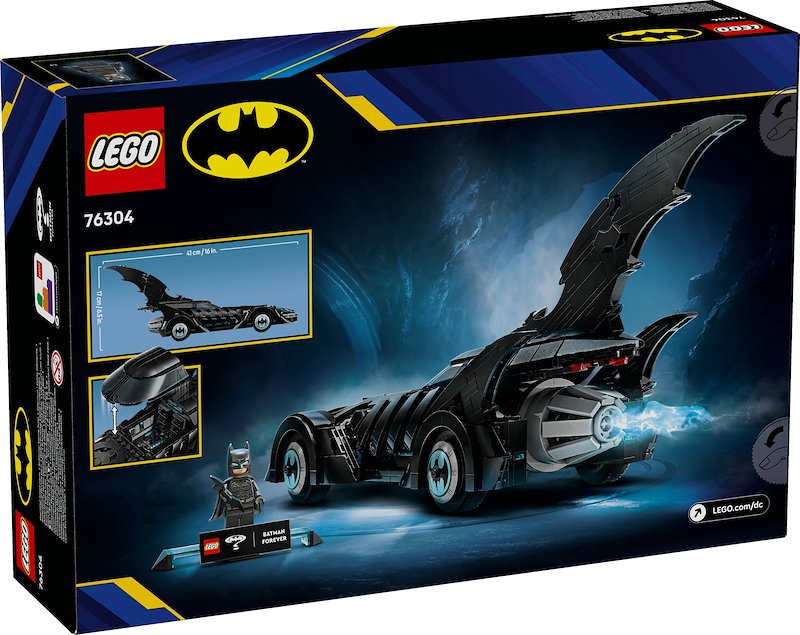 Lego Batmobile Batman Forever 76304