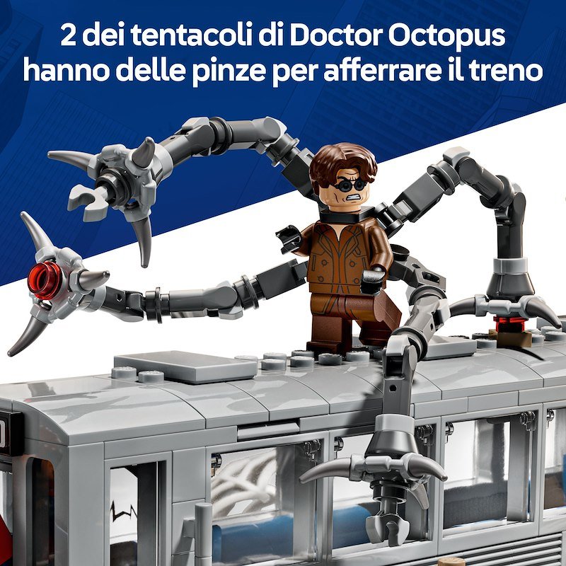 Lego Spider-Man contro Doc Ock: duello sul treno 76321