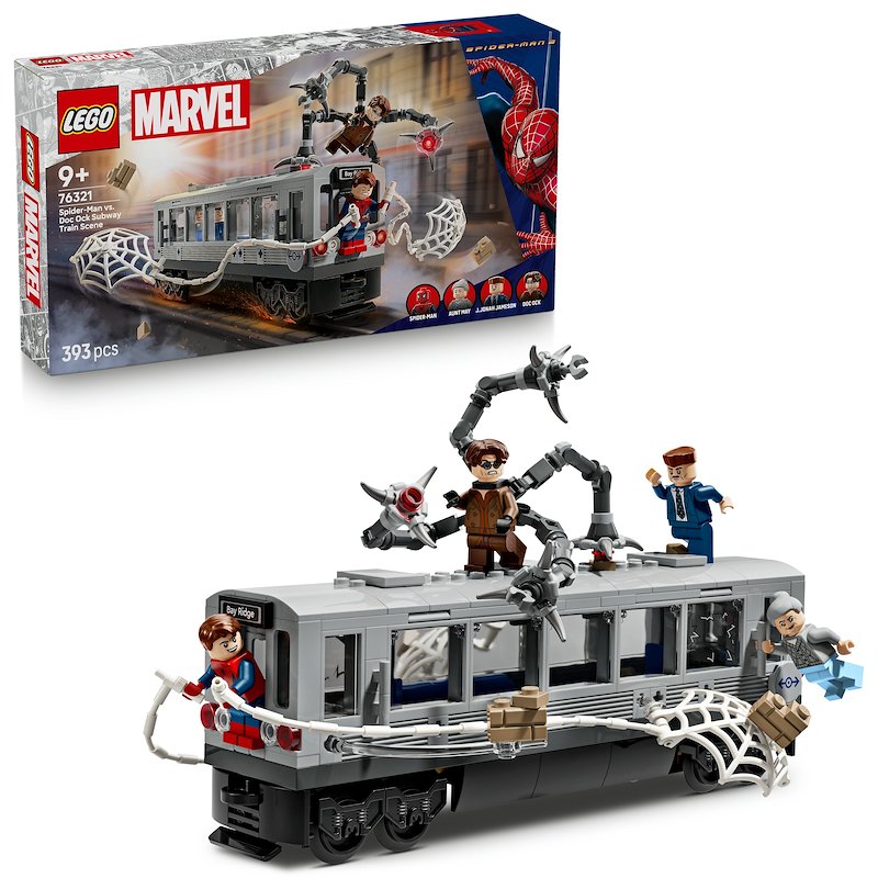 Lego Spider-Man contro Doc Ock: duello sul treno 76321