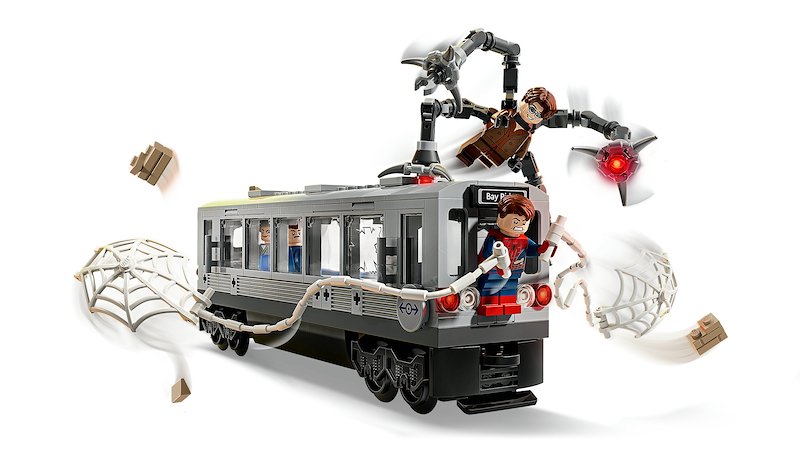 Lego Spider-Man contro Doc Ock: duello sul treno 76321