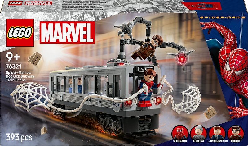 Lego Spider-Man contro Doc Ock: duello sul treno 76321