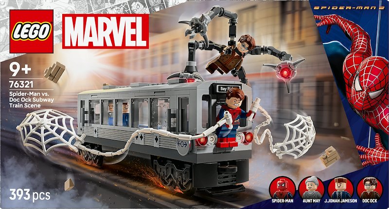 Lego Spider-Man contro Doc Ock: duello sul treno 76321