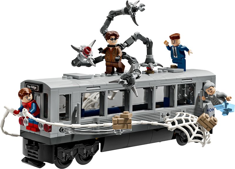 Lego Spider-Man contro Doc Ock: duello sul treno 76321