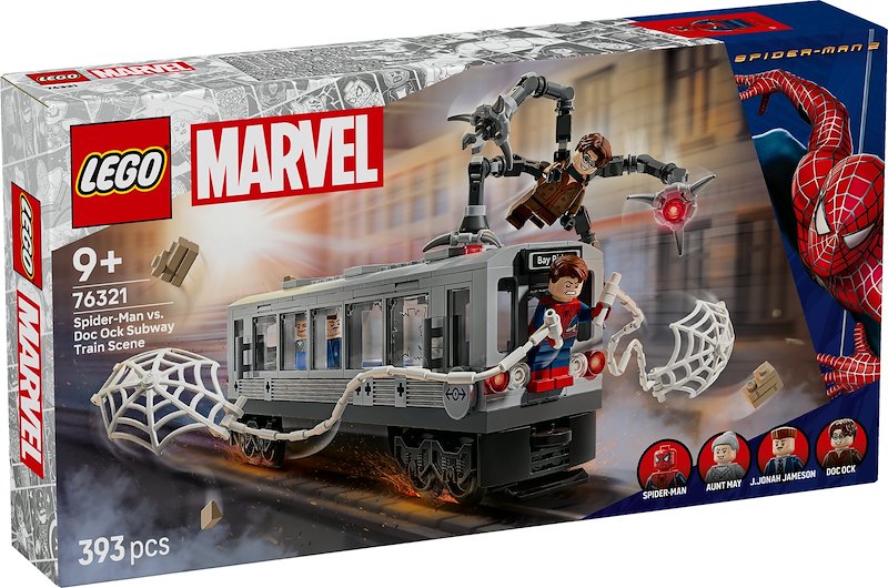 Lego Spider-Man contro Doc Ock: duello sul treno 76321