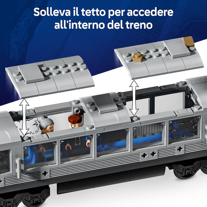 Lego Spider-Man contro Doc Ock: duello sul treno 76321