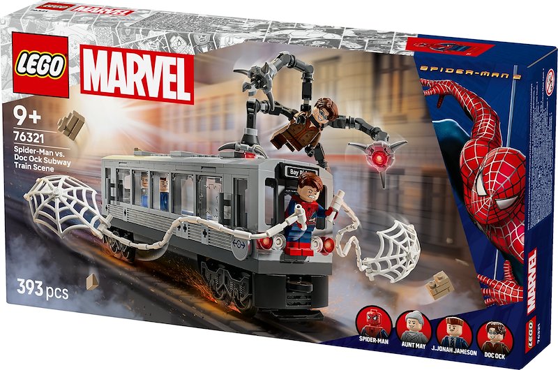 Lego Spider-Man contro Doc Ock: duello sul treno 76321