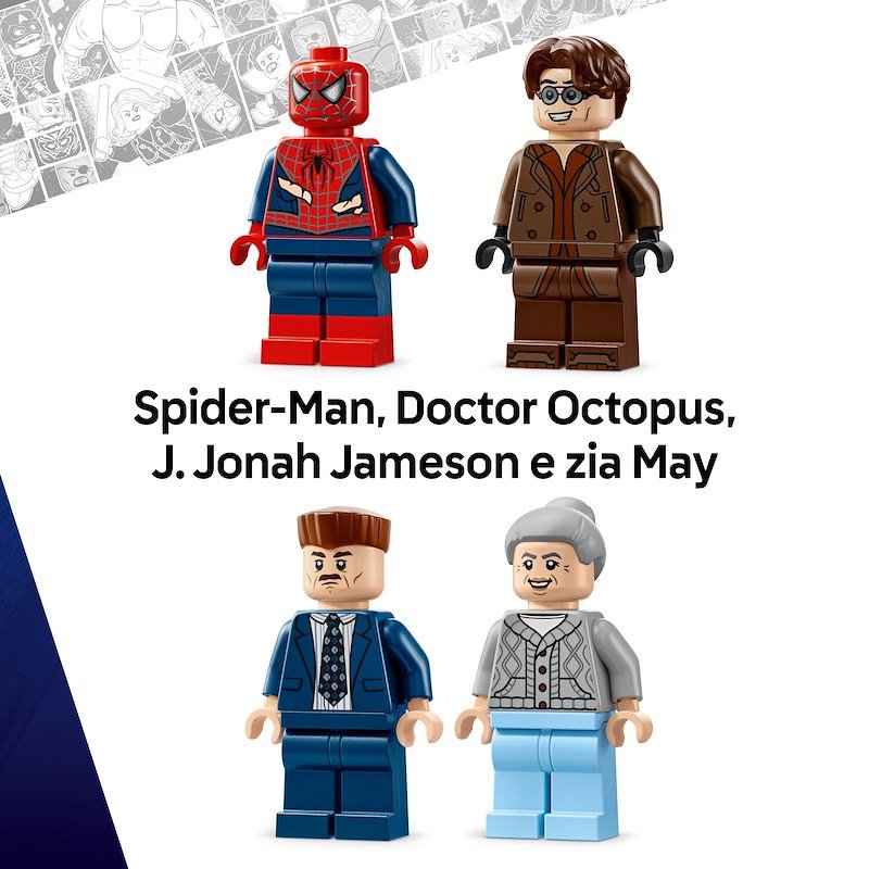 Lego Spider-Man contro Doc Ock: duello sul treno 76321