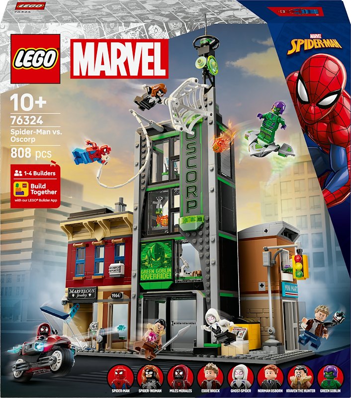 Lego Spider-Man contro Oscorp 76324