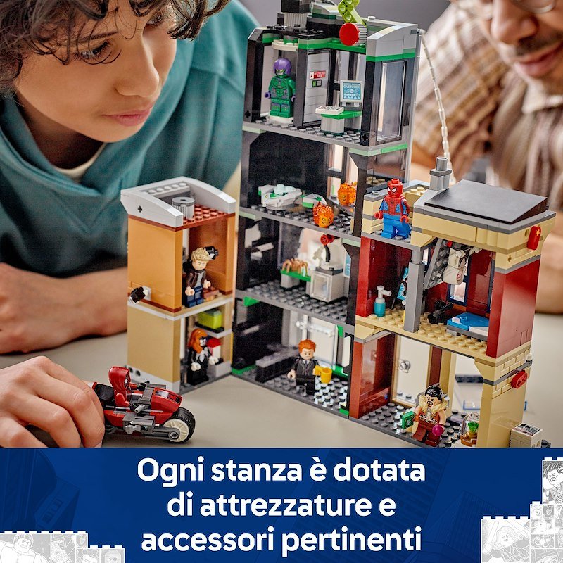 Lego Spider-Man contro Oscorp 76324