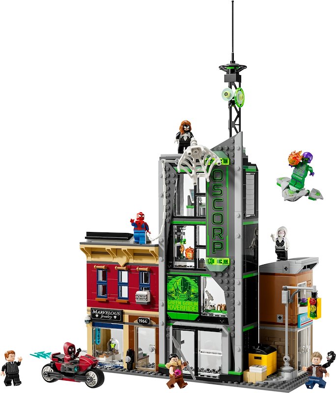 Lego Spider-Man contro Oscorp 76324