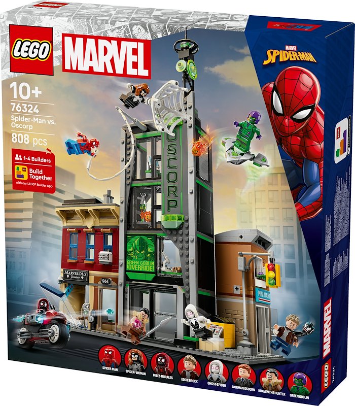 Lego Spider-Man contro Oscorp 76324