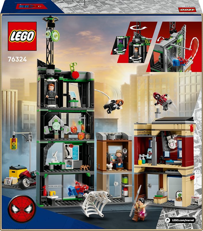 Lego Spider-Man contro Oscorp 76324