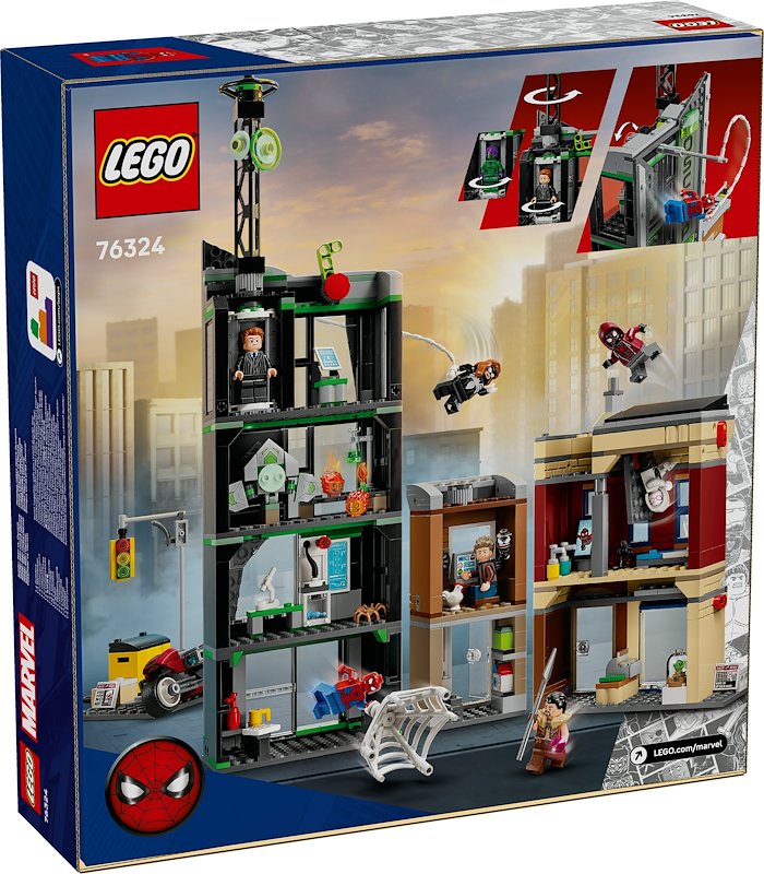 Lego Spider-Man contro Oscorp 76324