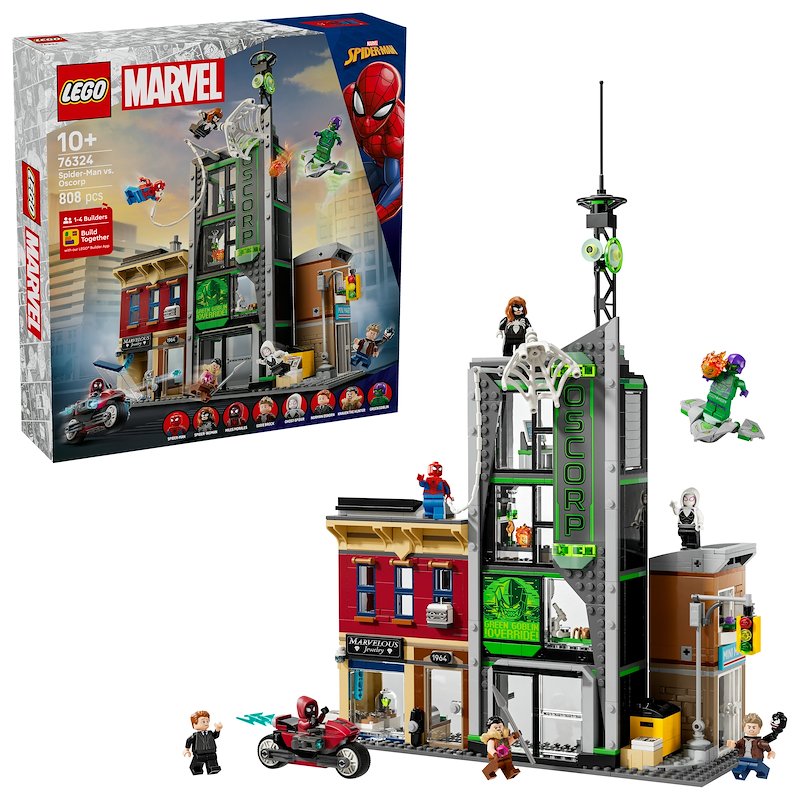 Lego Spider-Man contro Oscorp 76324