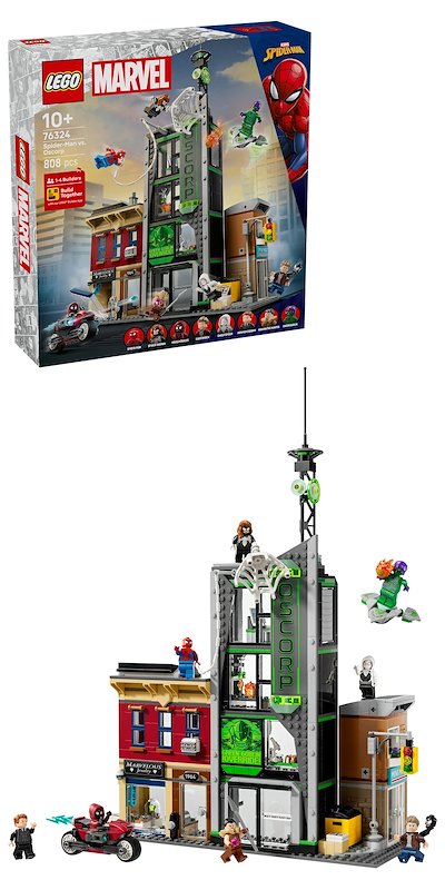 Lego Spider-Man contro Oscorp 76324