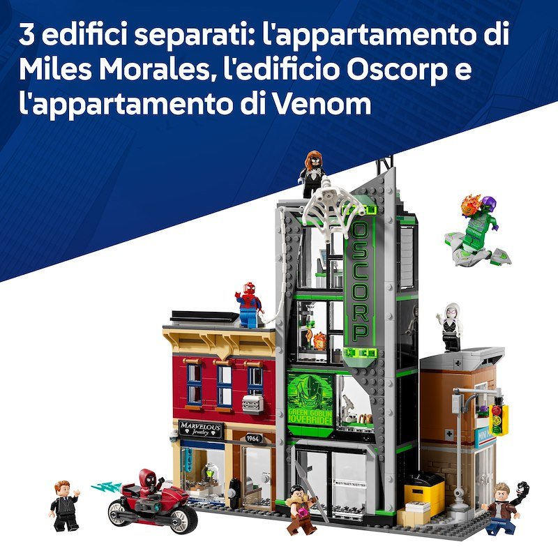 Lego Spider-Man contro Oscorp 76324
