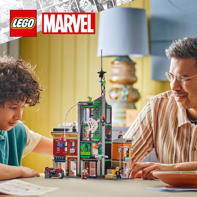 Lego Spider-Man contro Oscorp 76324