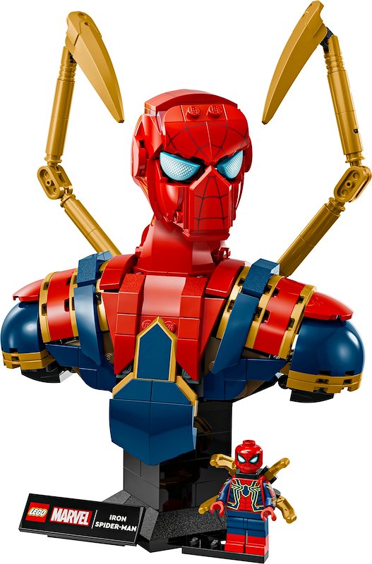 Lego Busto di Iron Spider-Man 76326