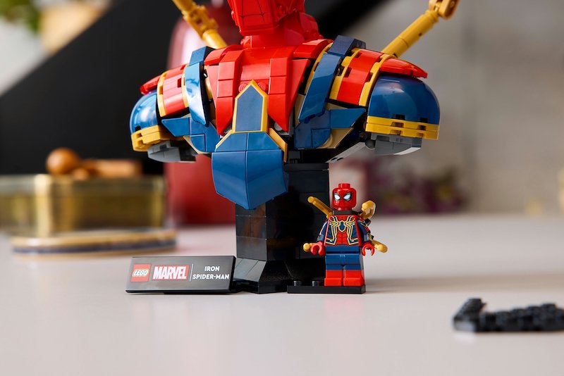 Lego Busto di Iron Spider-Man 76326