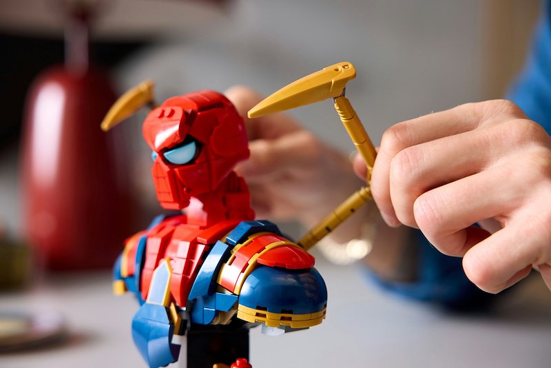 Lego Busto di Iron Spider-Man 76326
