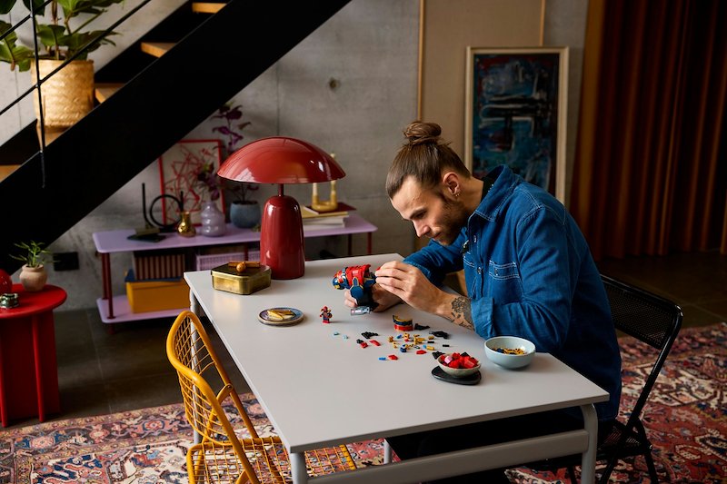 Lego Busto di Iron Spider-Man 76326