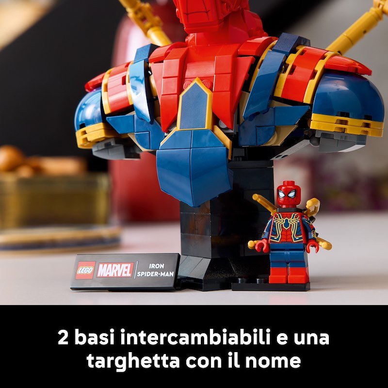 Lego Busto di Iron Spider-Man 76326
