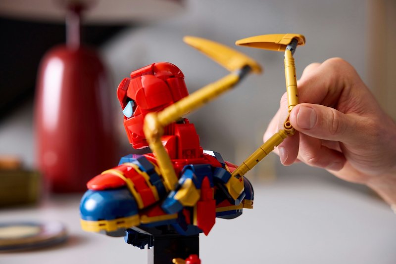 Lego Busto di Iron Spider-Man 76326