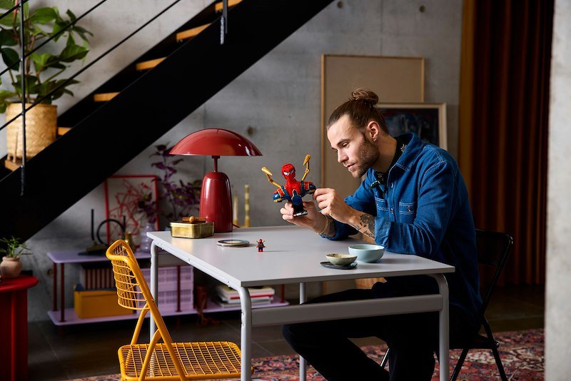 Lego Busto di Iron Spider-Man 76326