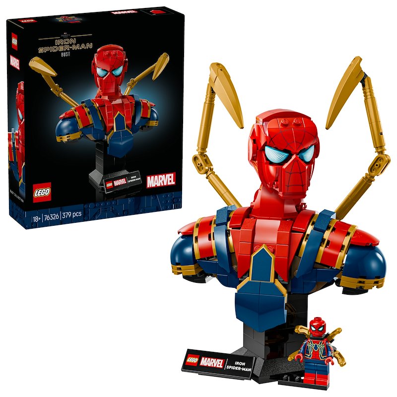 Lego Busto di Iron Spider-Man 76326