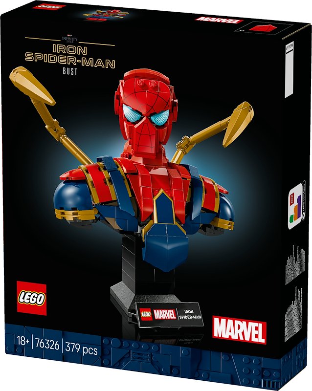 Lego Busto di Iron Spider-Man 76326