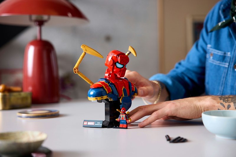 Lego Busto di Iron Spider-Man 76326