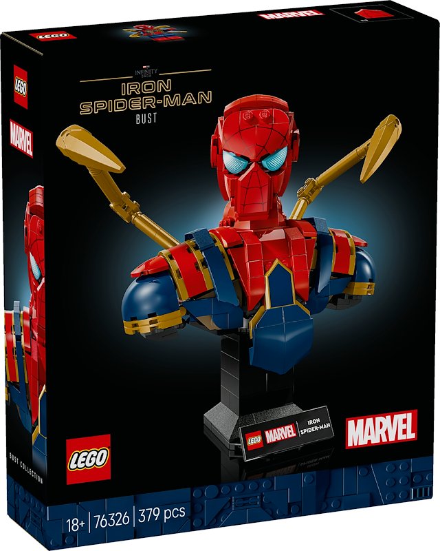Lego Busto di Iron Spider-Man 76326