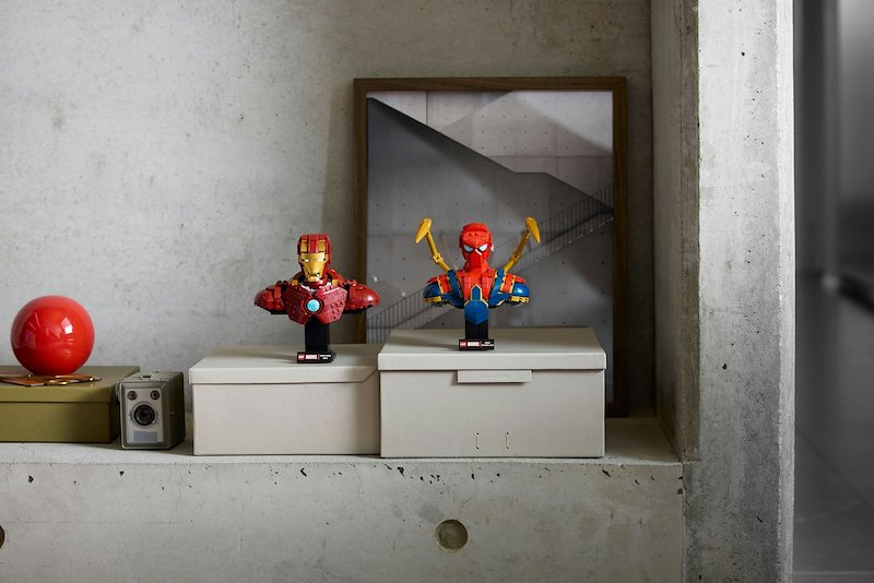 Lego Busto di Iron Spider-Man 76326