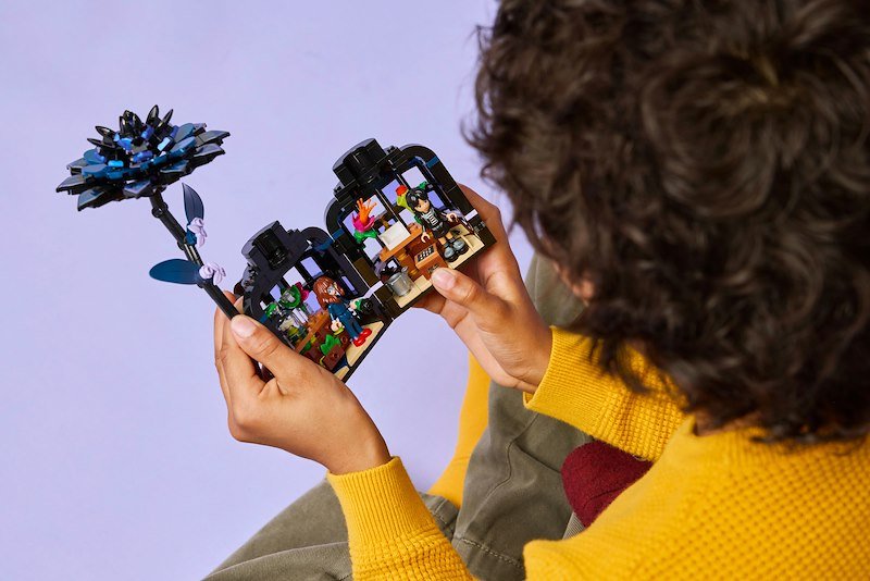 Lego Fiore di dalia nero 76784