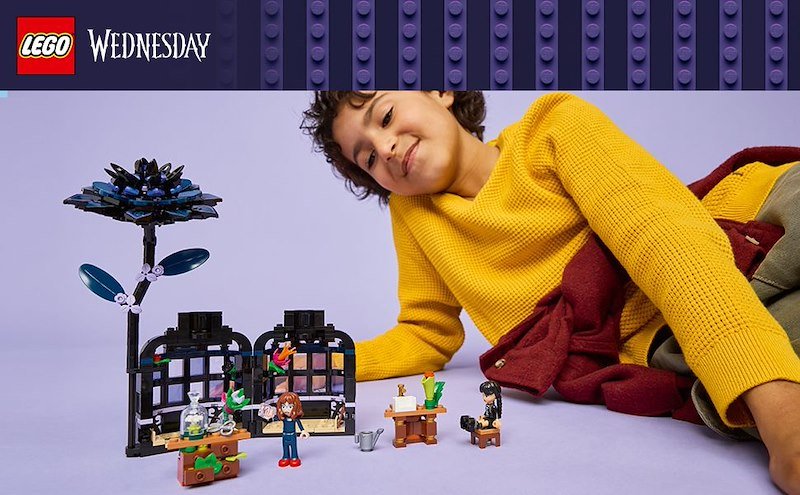 Lego Fiore di dalia nero 76784