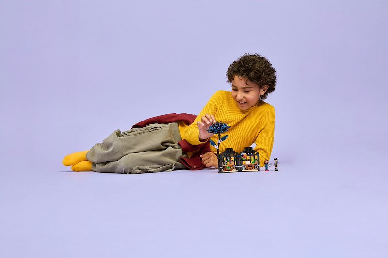 Lego Fiore di dalia nero 76784