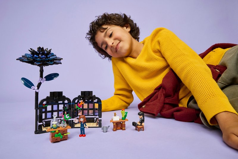 Lego Fiore di dalia nero 76784