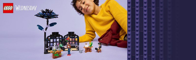 Lego Fiore di dalia nero 76784