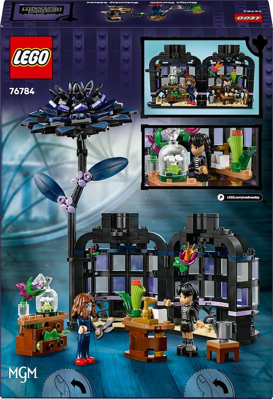 Lego Fiore di dalia nero 76784