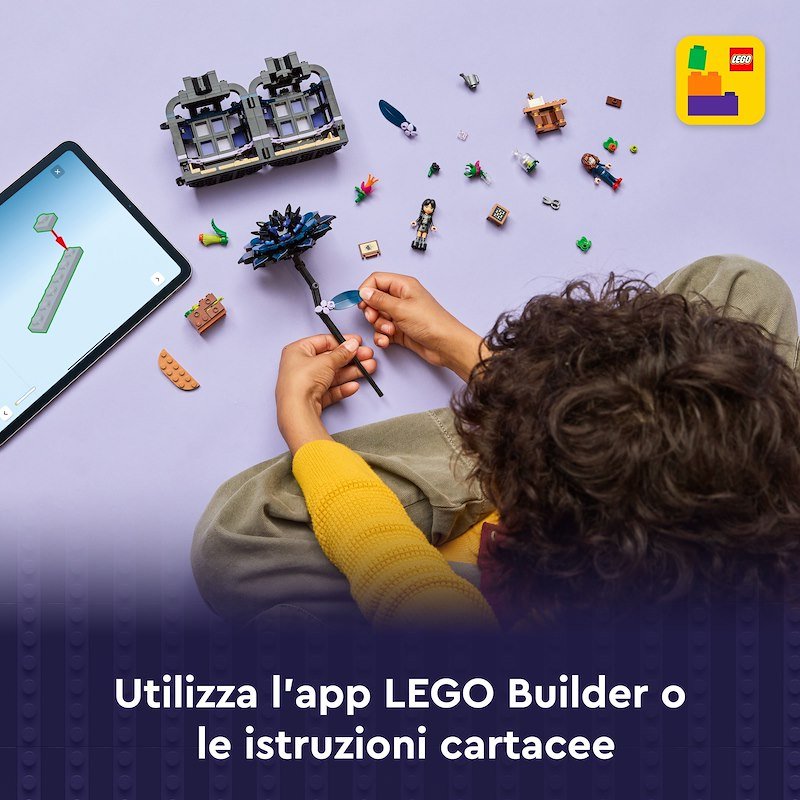 Lego Fiore di dalia nero 76784