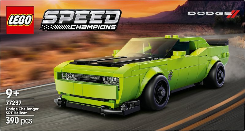 Lego  Sports Car Dodge Challenger SRT Hellcat 77237