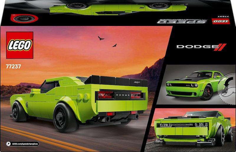 Lego  Sports Car Dodge Challenger SRT Hellcat 77237