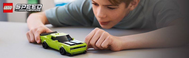 Lego  Sports Car Dodge Challenger SRT Hellcat 77237