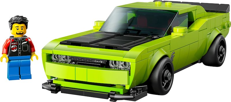 Lego  Sports Car Dodge Challenger SRT Hellcat 77237