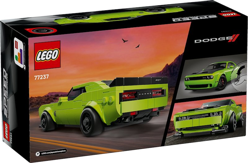 Lego  Sports Car Dodge Challenger SRT Hellcat 77237