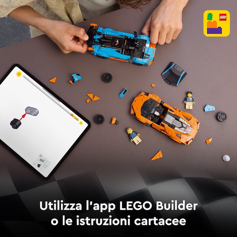 Lego Lamborghini Revuelto e Huracán STO 77238